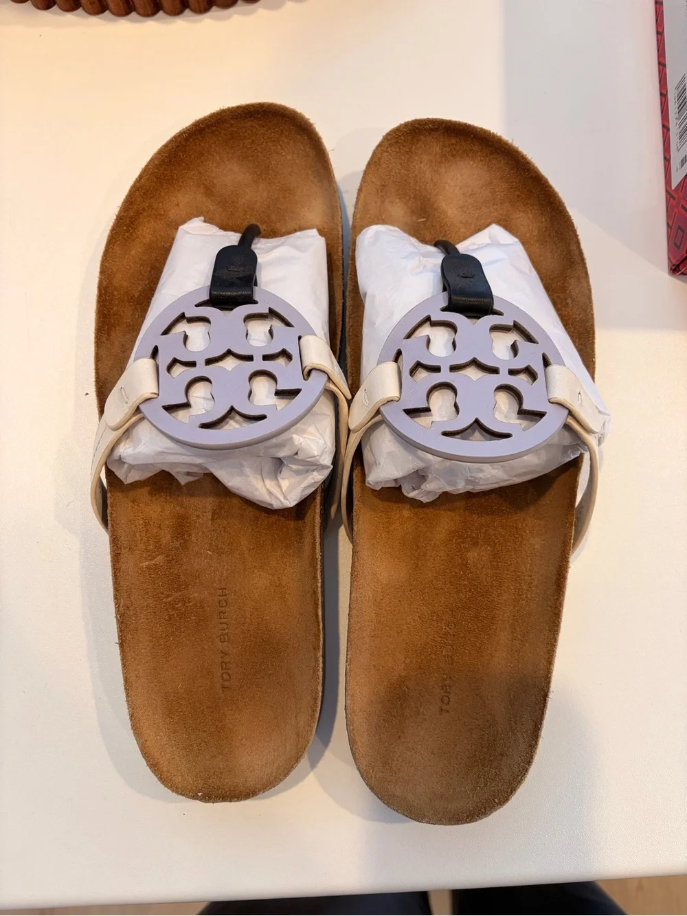 Tory Burch Miller Cloud Sandals sz 12